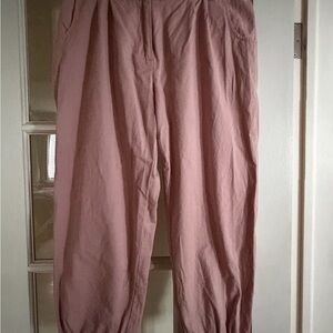 HALARA Soft Pink Cotton joggers Pants
